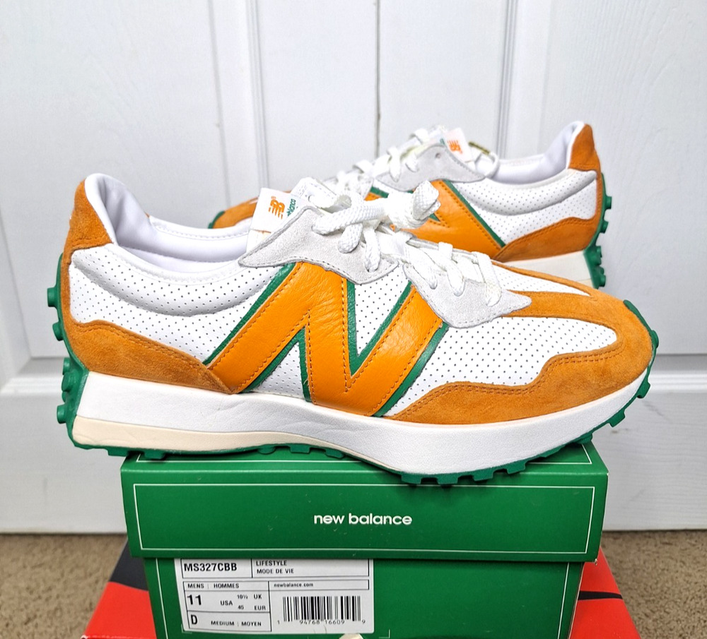 New Balance x Casablanca 327 Idealist Orange MS327CBB size 11